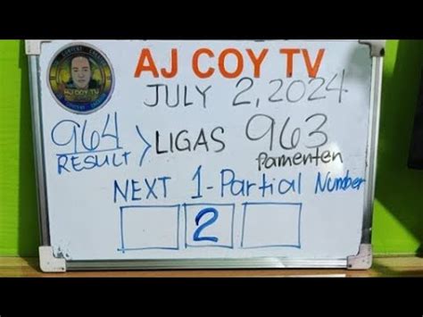 aj coy tv vlog today live|964 RESULT,, LIGAS ATONG 963 PAMENTEN.